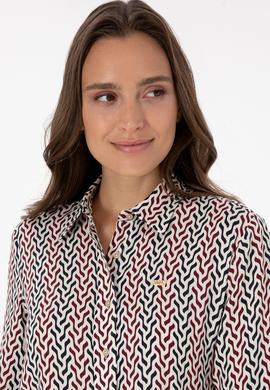 Kadın Beyaz Uzun Kollu Gömlek - 50310242027