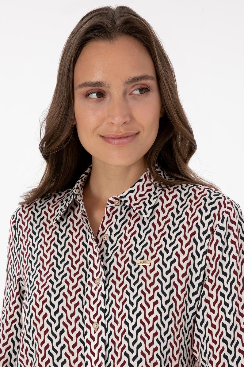 Kadın Beyaz Uzun Kollu Gömlek