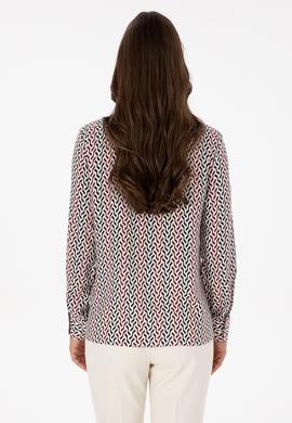 Kadın Beyaz Uzun Kollu Gömlek - 50310242027