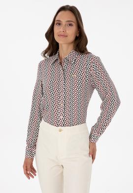 Kadın Beyaz Uzun Kollu Gömlek - 50310242027