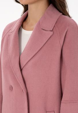 Kadın Orkide Kaşe Kaban - 50308642086