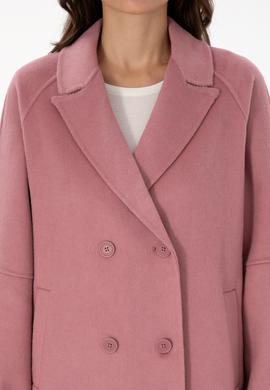 Kadın Orkide Kaşe Kaban - 50308642086