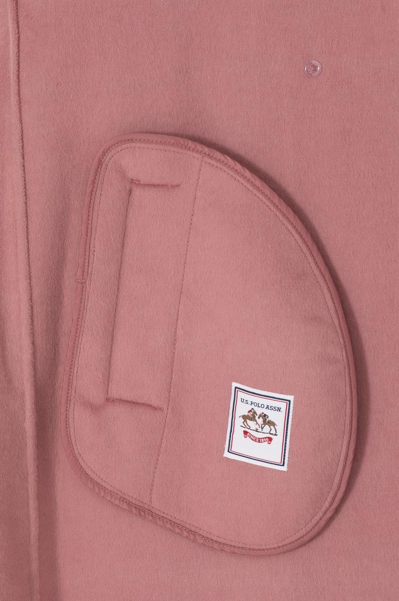 Kadın Orkide Kaşe Kaban