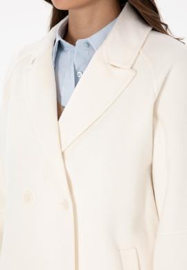 Kadın Krem Kaşe Kaban - 50308642025