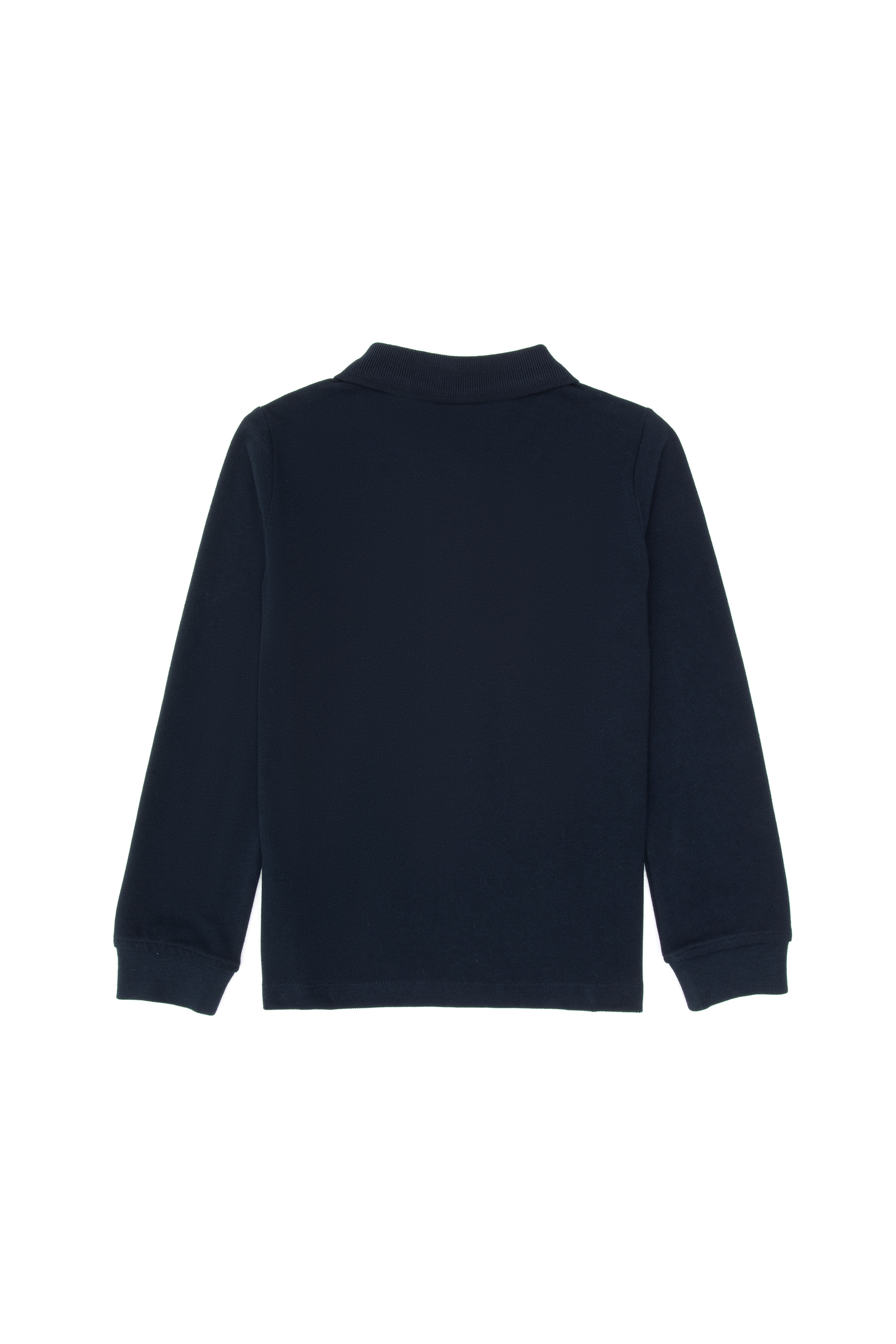 Erkek Çocuk Lacivert Basic Polo Yaka Sweatshirt