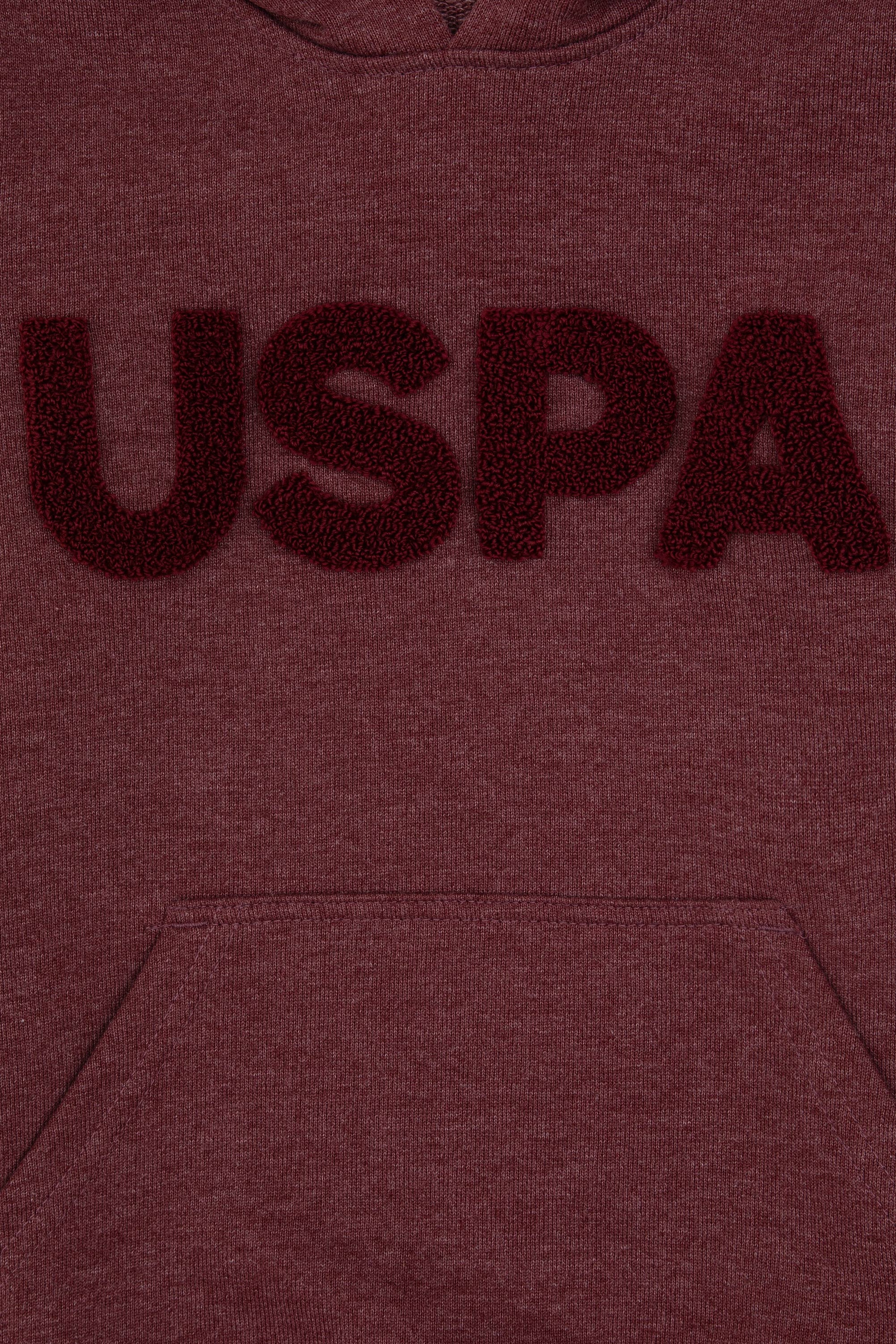 Erkek Çocuk Bordo Basic Sweatshirt - Image 3