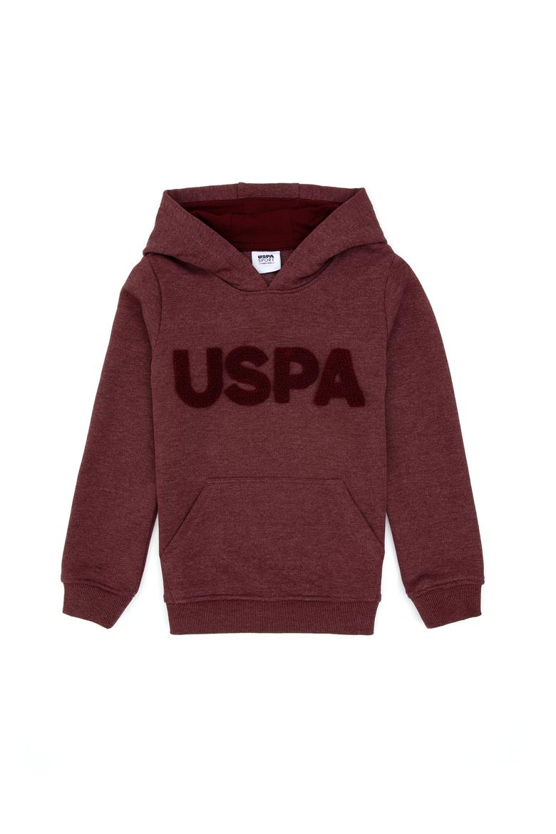 Erkek Çocuk Bordo Basic Sweatshirt