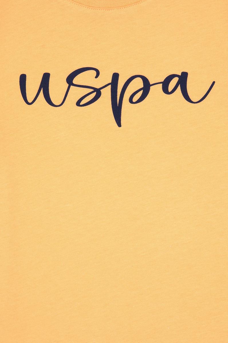 Erkek Çocuk Turuncu Bisiklet Yaka Basic Tişört