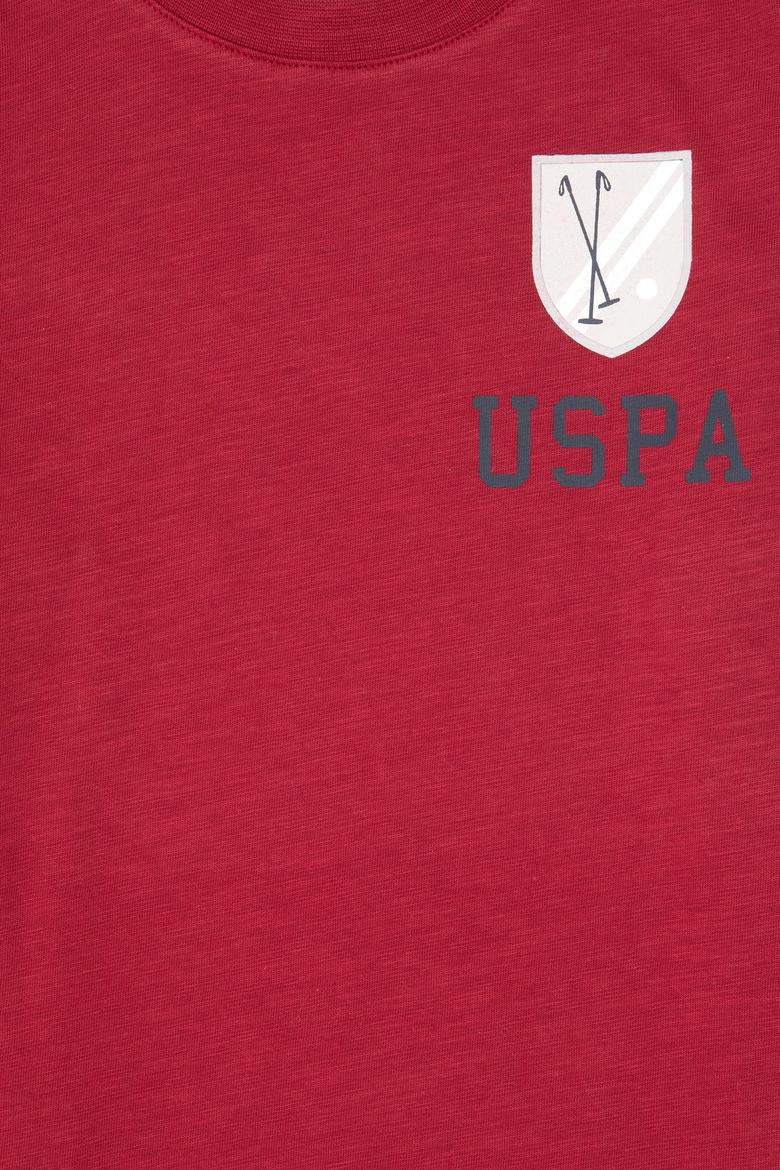 Erkek Çocuk Koyu Frambuaz Bisiklet Yaka Süprem Sweatshirt - 50316516023