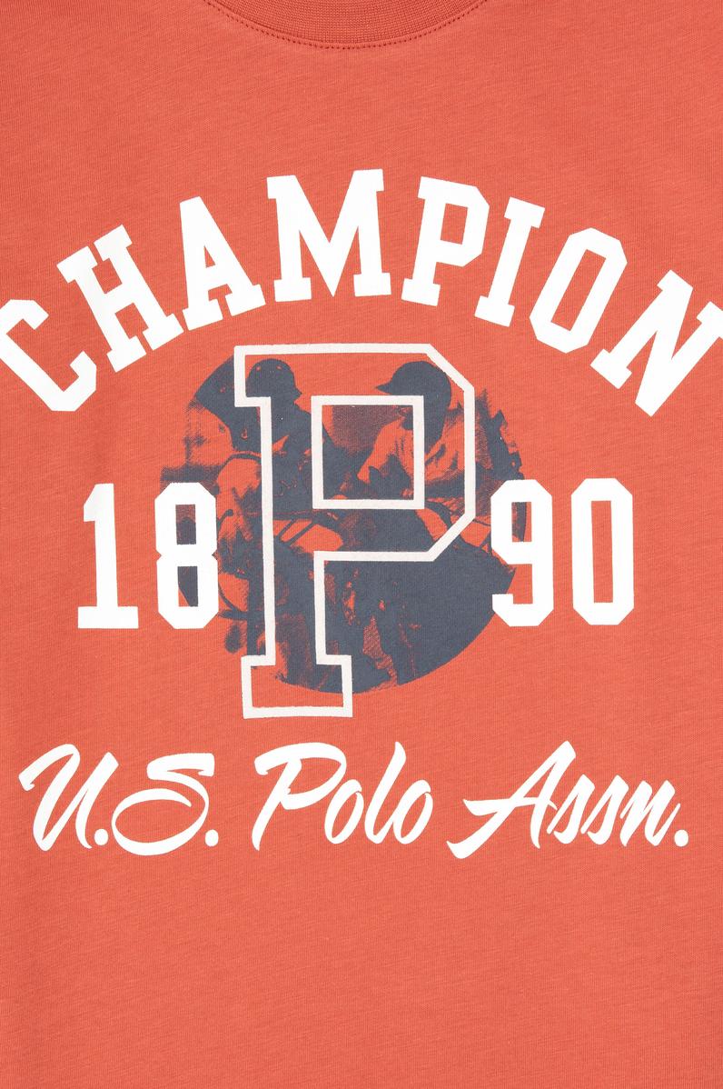 Erkek Çocuk Gül Kurusu Bisiklet Yaka Süprem Sweatshirt