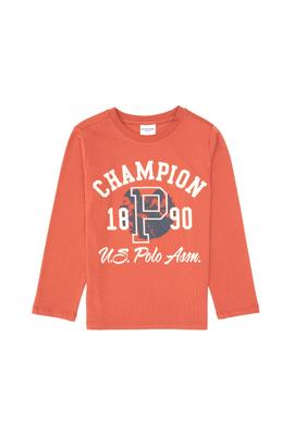 Erkek Çocuk Gül Kurusu Bisiklet Yaka Süprem Sweatshirt - 50316507024