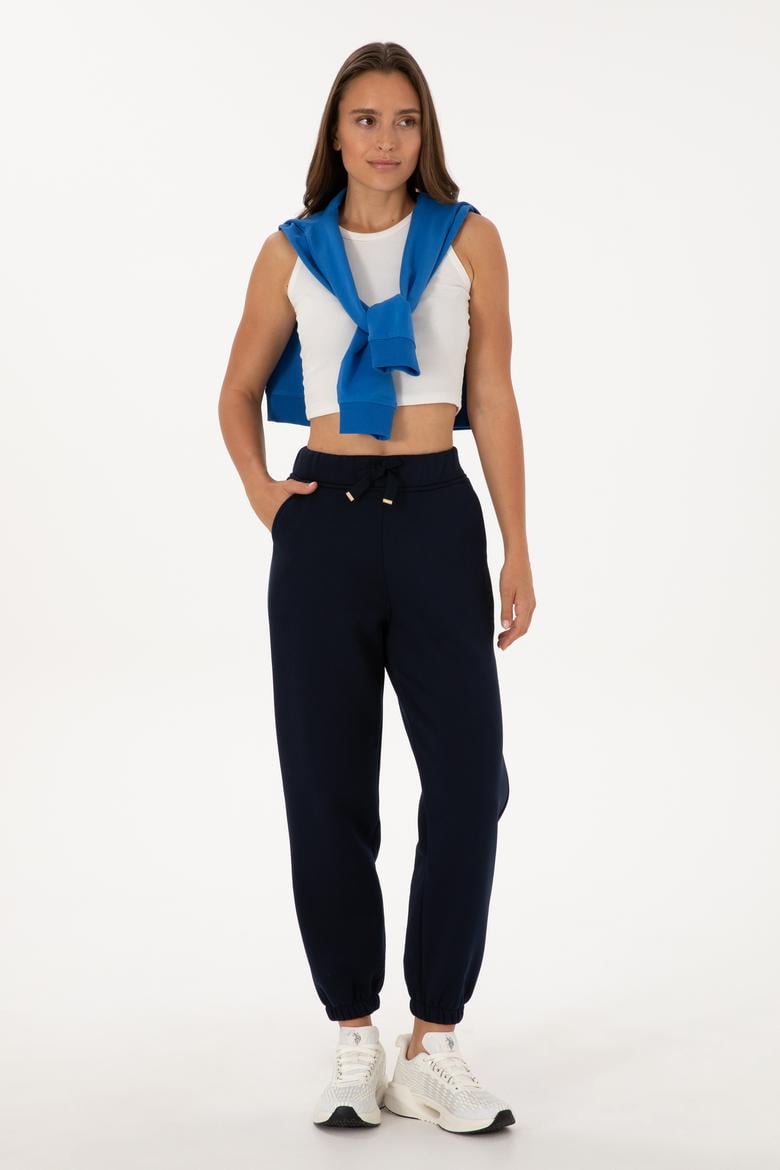 Kadın Lacivert Jogger Eşofman Altı