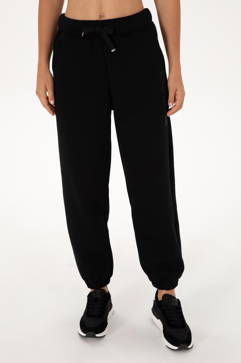Kadın Siyah Jogger Eşofman Altı
