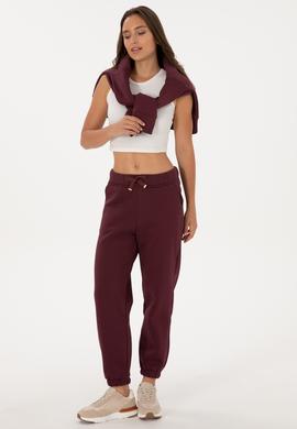 Kadın Bordo Jogger Eşofman Altı - 50307736050