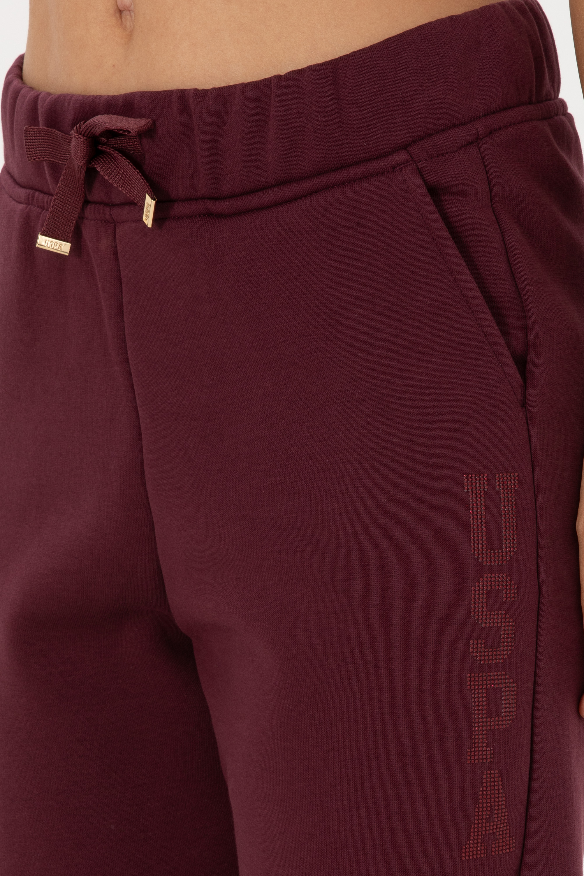 Kadın Bordo Jogger Eşofman Altı - Image 5