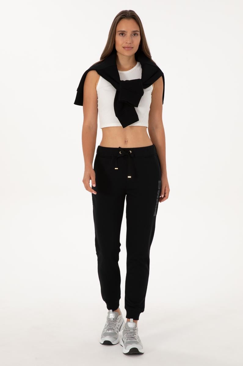 Kadın Siyah Jogger Eşofman Altı