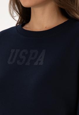 Kadın Lacivert Bisiklet Yaka Basic Sweatshirt - 50307752014