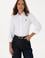 Kadın Beyaz Uzun Kollu Basic Gömlek