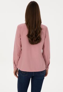 Kadın Orkide Uzun Kollu Basic Gömlek - 50308043059