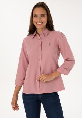 Kadın Orkide Uzun Kollu Basic Gömlek - 50308043059