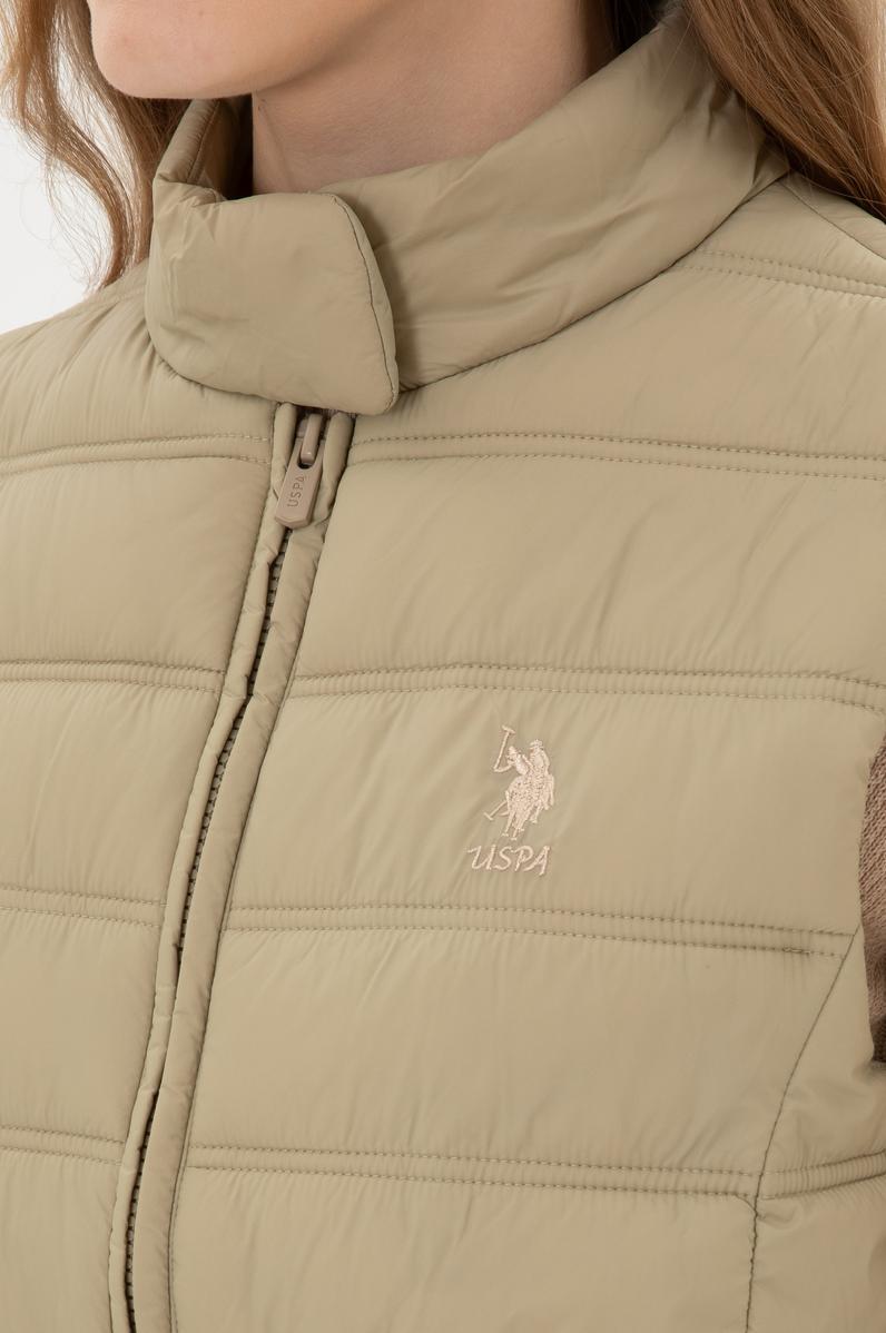 Kadın Açık Haki Yelek