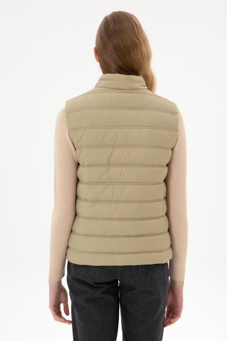 Kadın Açık Haki Yelek - 50311989042