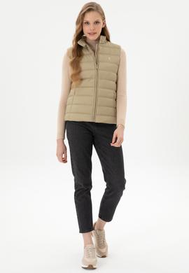 Kadın Açık Haki Yelek - 50311989042