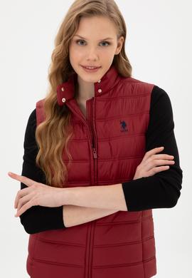 Kadın Bordo Yelek - 50311989025