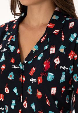 Kadın Lacivert Pijama Takımı - 50318895002