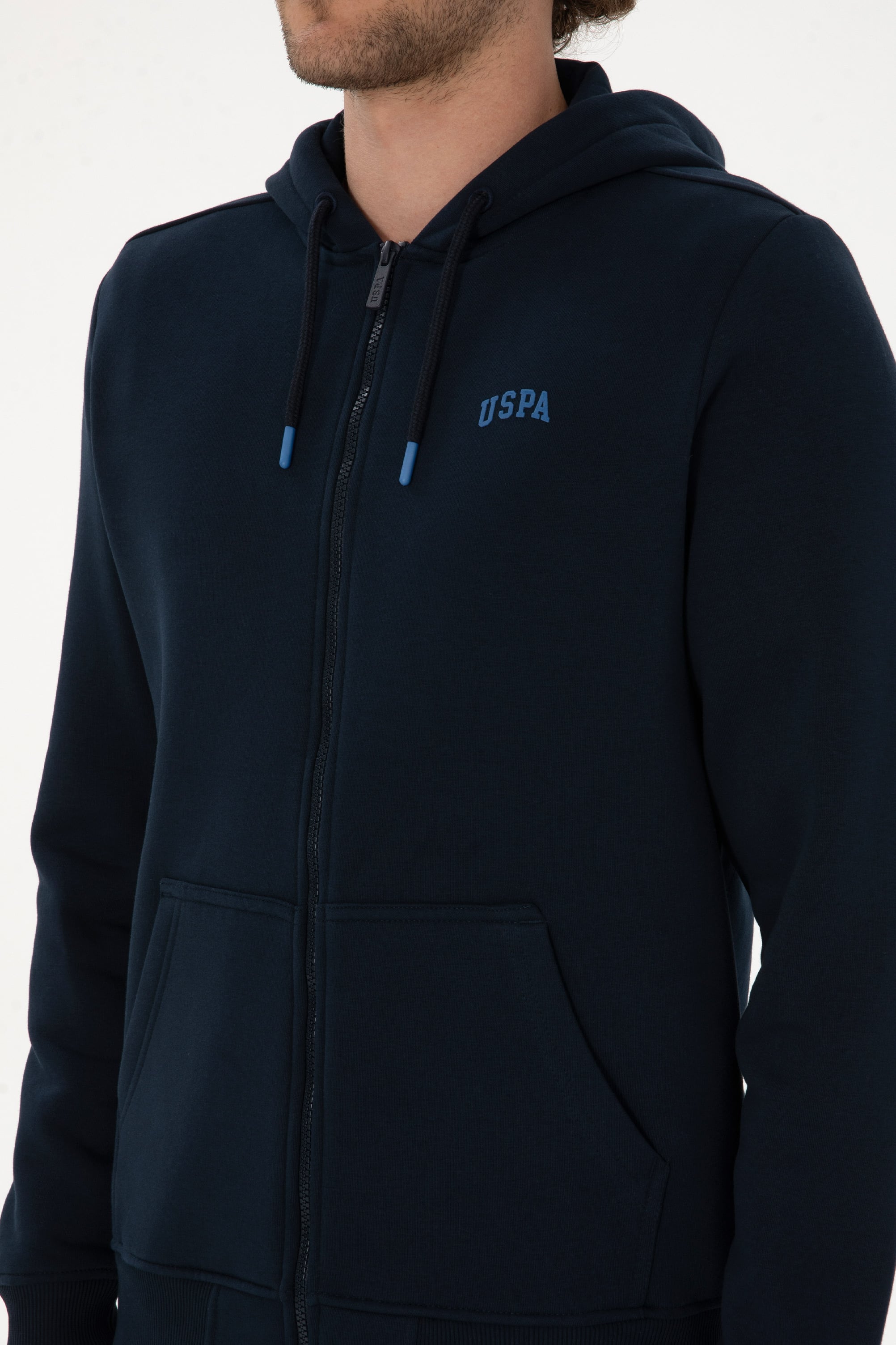 Erkek Regular Fit Lacivert Şardonlu Örme Hırka - Image 7