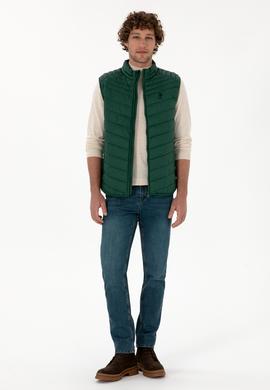 Erkek Koyu Yeşil Yelek - 50312012026
