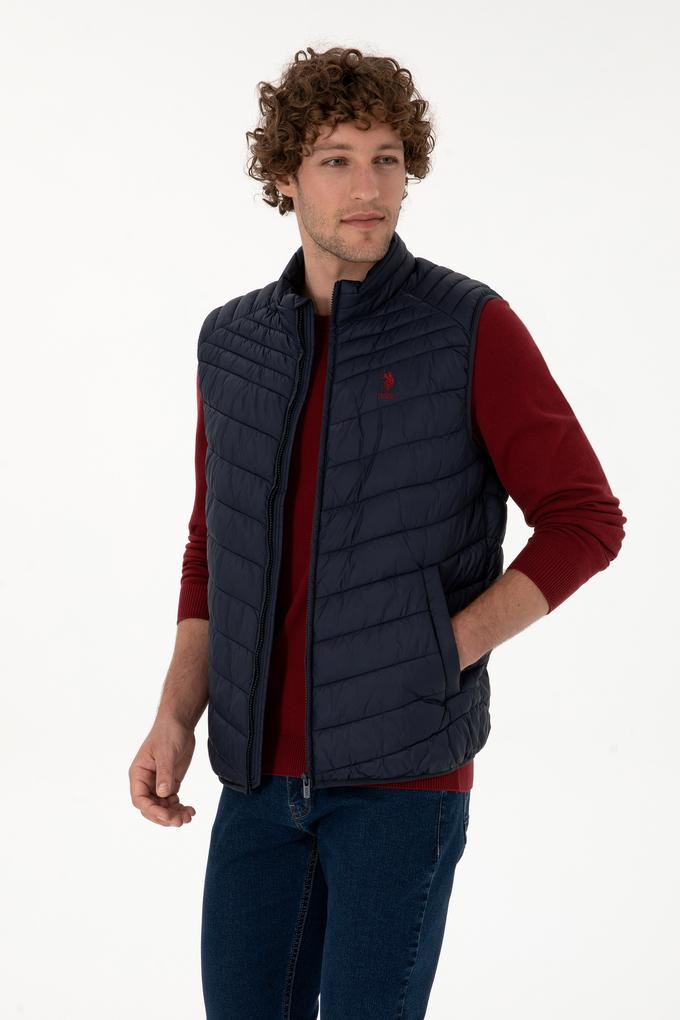 Erkek Lacivert Yelek