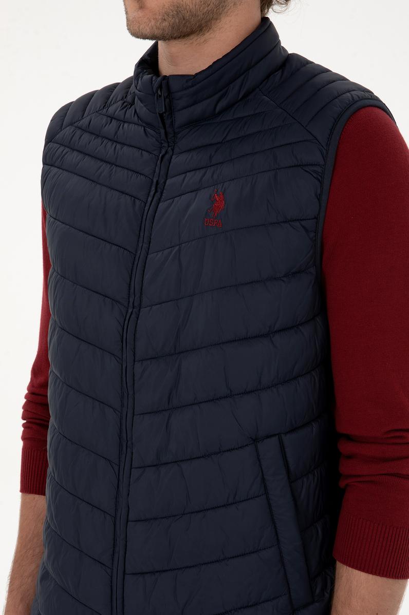 Erkek Lacivert Yelek