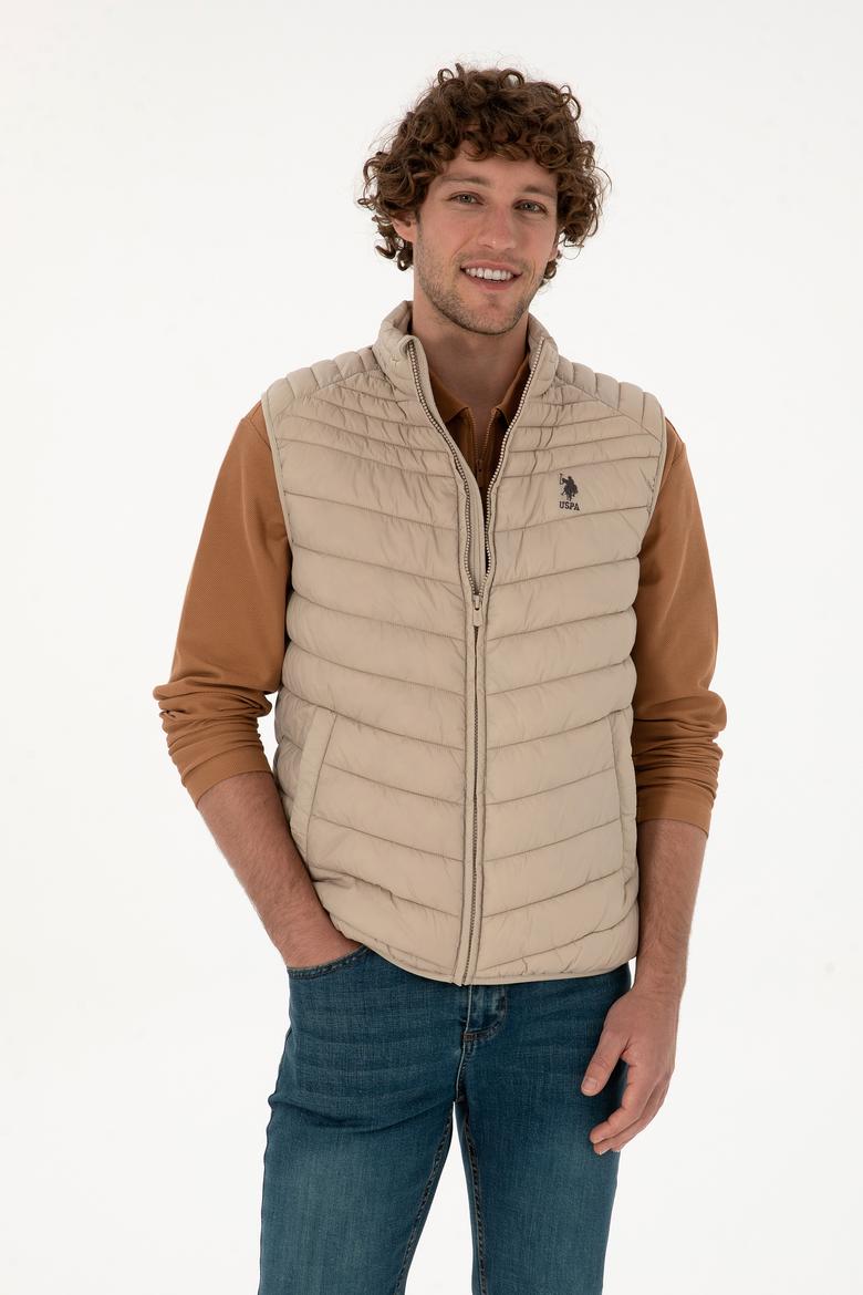 Erkek Koyu Bej Yelek - 50312012034