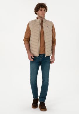 Erkek Koyu Bej Yelek - 50312012034