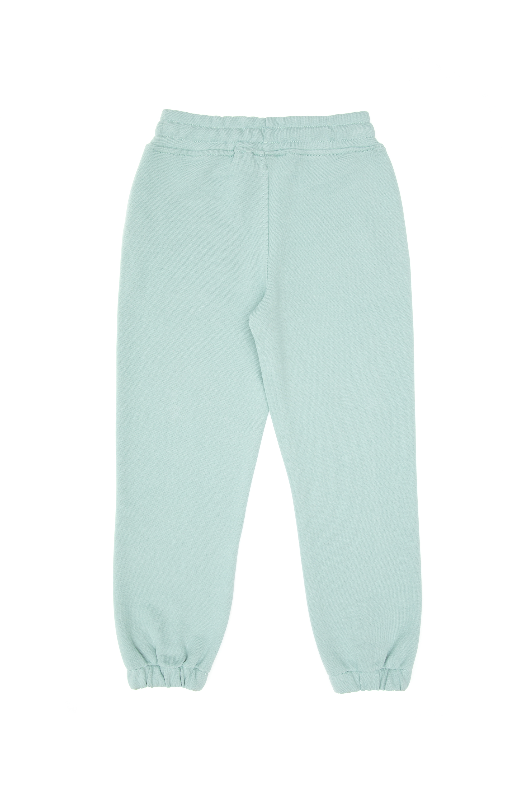 Kız Çocuk Mint Simli Baskı Detaylı Jogger Eşofman Altı - Image 6