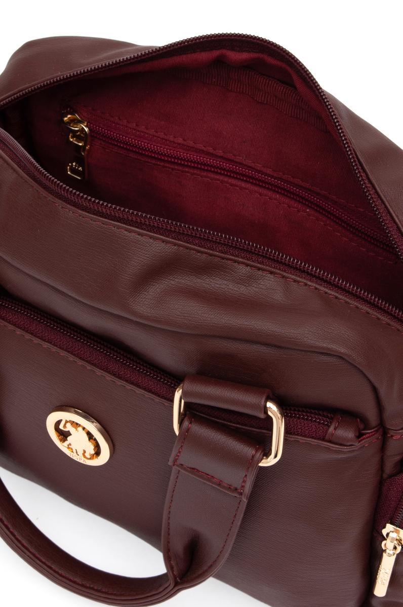 Kadın Bordo Yumuşak Kol Çantası