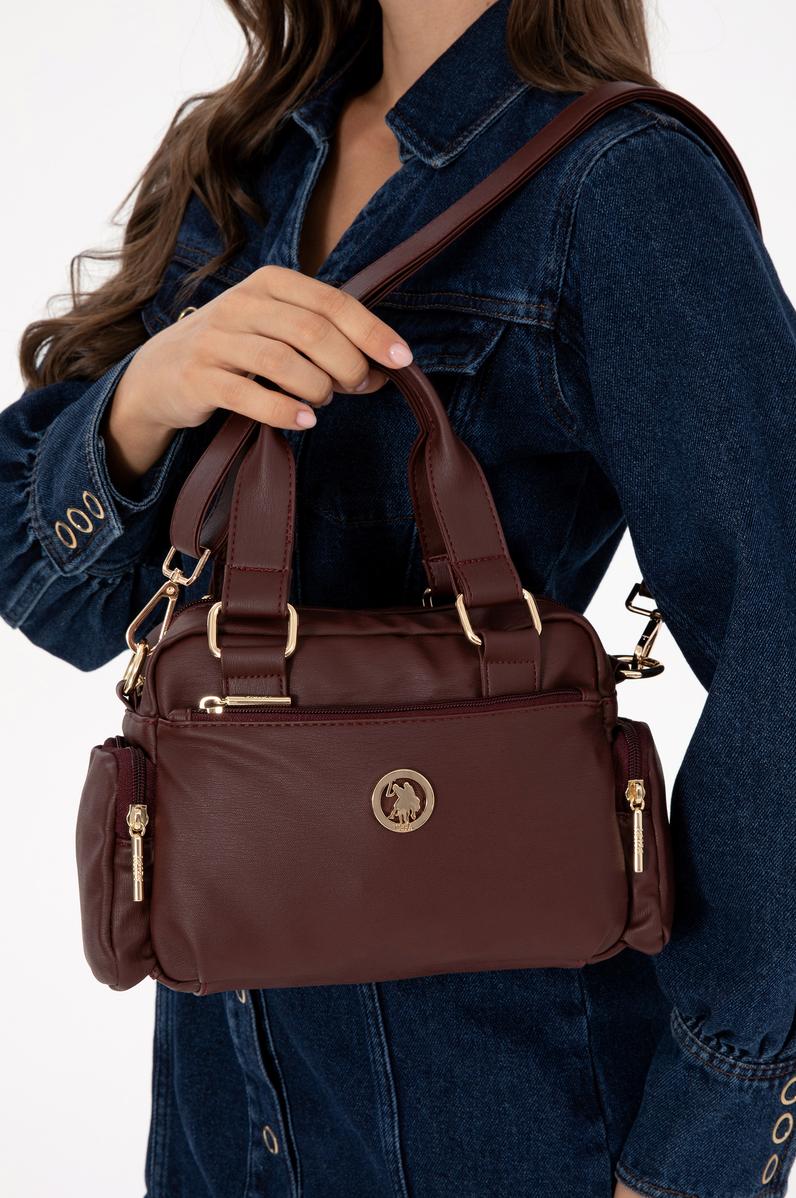 Kadın Bordo Yumuşak Kol Çantası