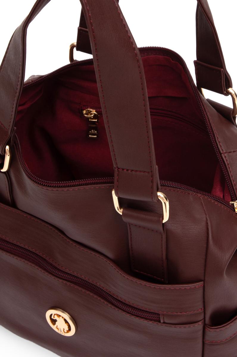 Kadın Bordo Yumuşak Kol Çantası