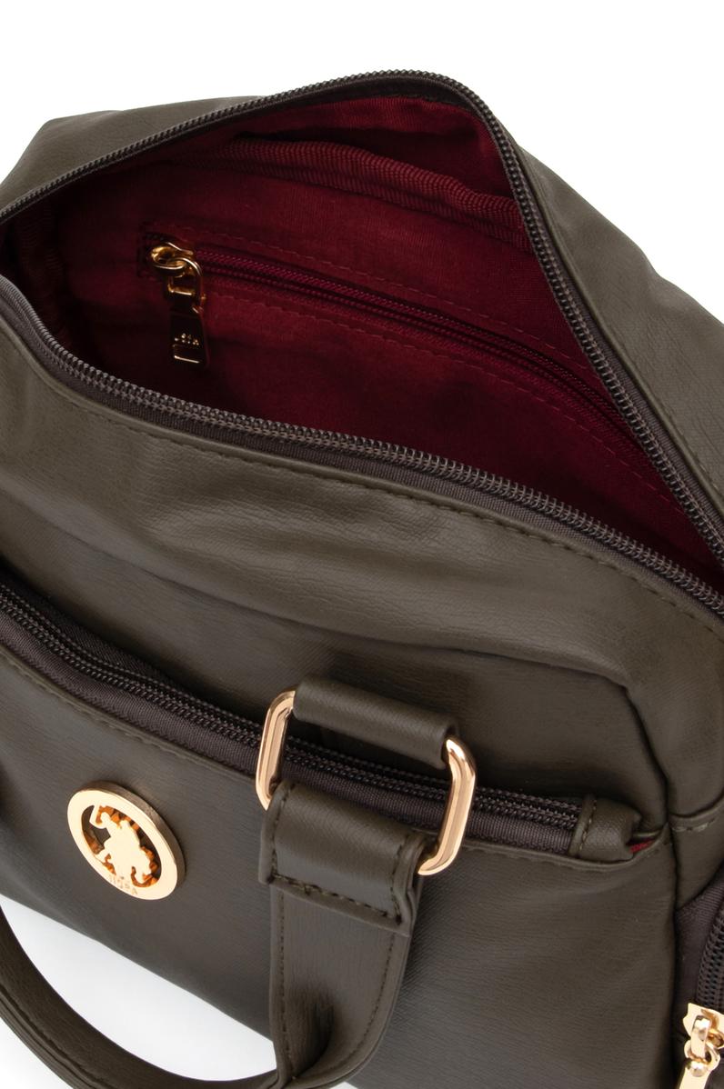 Kadın Haki Yumuşak Kol Çantası