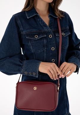 Kadın Bordo Çapraz Çanta - 50311449005