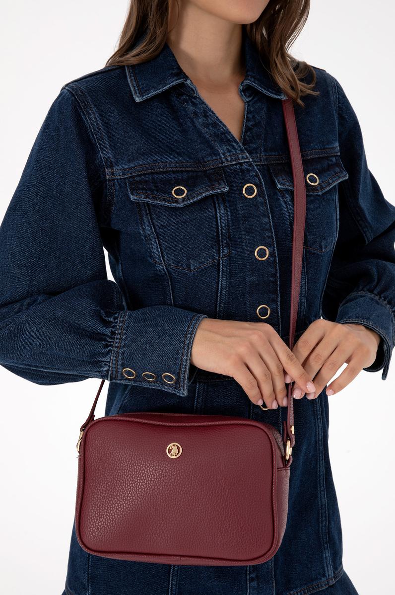 Kadın Bordo Çapraz Çanta