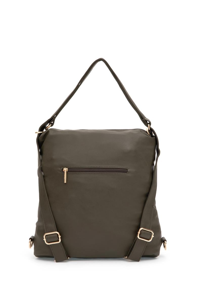 Kadın Haki Yumuşak Sırt Ve Kol Çantası - 50317804003