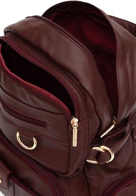 Kadın Bordo Yumuşak Sırt Çantası - 50317805002