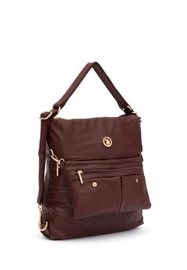 Kadın Bordo Yumuşak Sırt Ve Kol Çantası - 50317804002