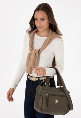 Kadın Haki Yumuşak Kol Çantası - 50317807003