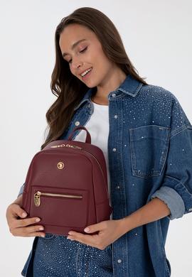 Kadın Bordo Sırt Çantası - 50311452005