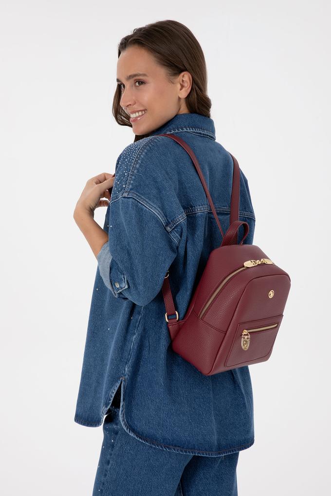 Kadın Bordo Sırt Çantası