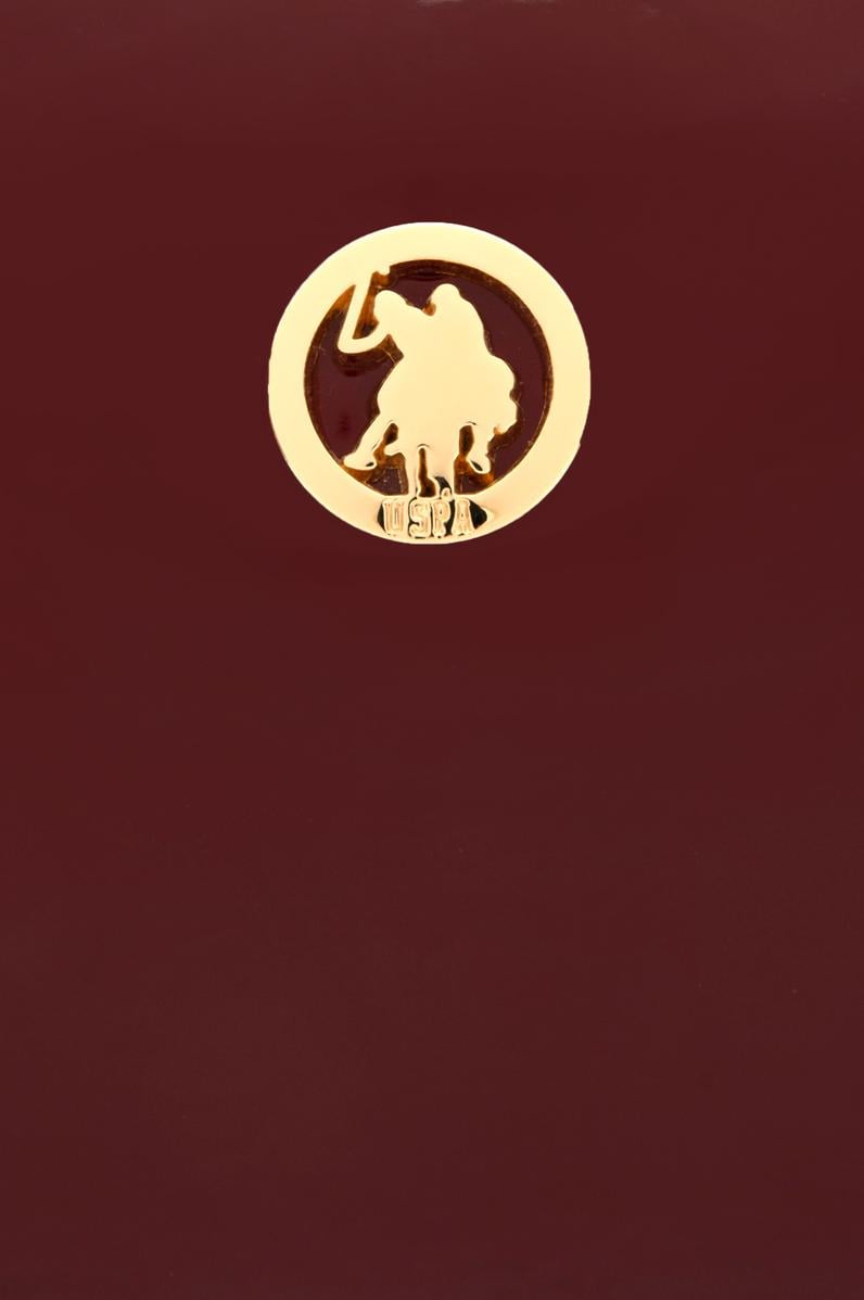 Kadın Bordo Rugan Kol Çantası