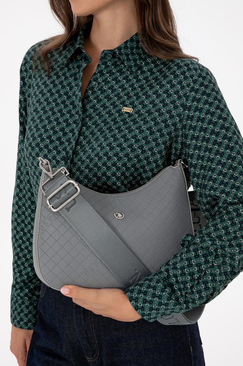 Kadın Gri Omuz Çantası